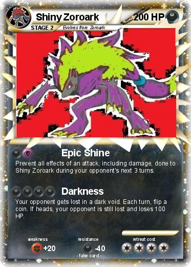 Pokemon Shiny Zoroark