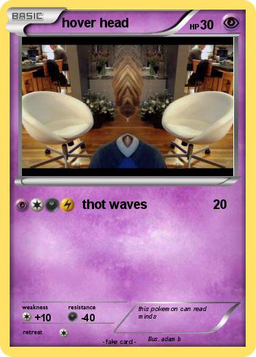 Pokemon hover head