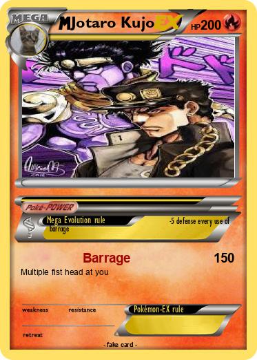 Pokemon Jotaro Kujo