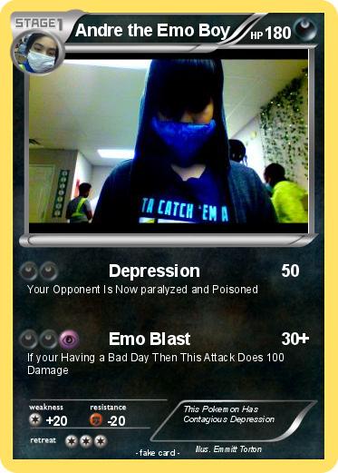 Pokemon Andre the Emo Boy