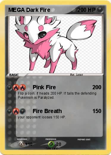Pokemon MEGA Dark Fire
