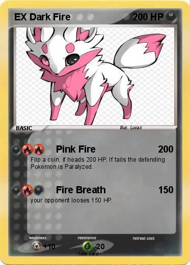 Pokemon EX Dark Fire