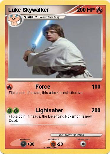 Pokemon Luke Skywalker