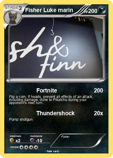 Pokemon Fisher Luke marin