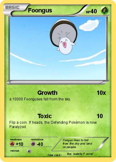 Pokemon Foongus