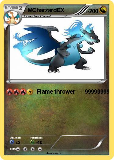 Pokemon MCharzardEX