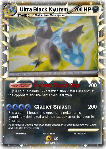 Pokemon Ultra Black Kyurem