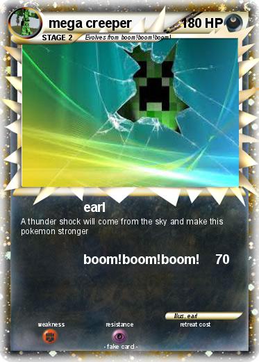 Pokemon mega creeper