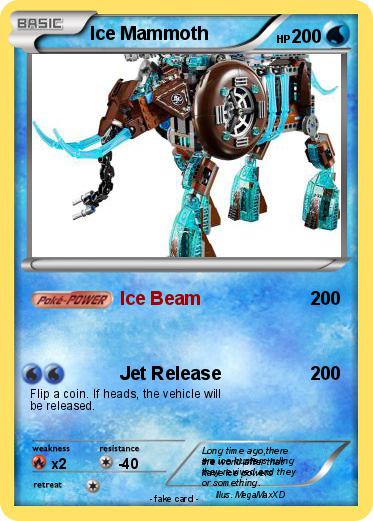 Pokemon Ice Mammoth