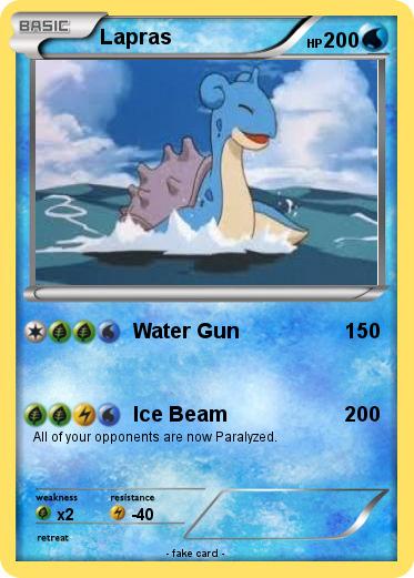 Pokemon Lapras