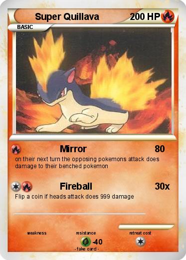 Pokemon Super Quillava