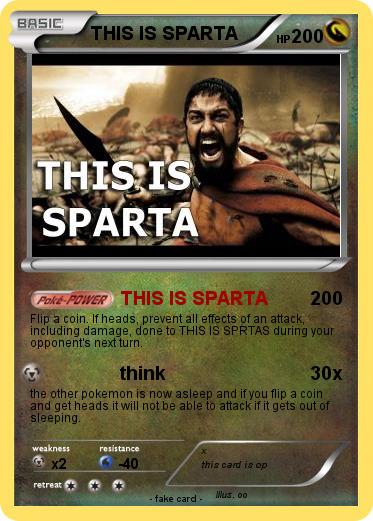 Pokemon THIS IS SPARTA