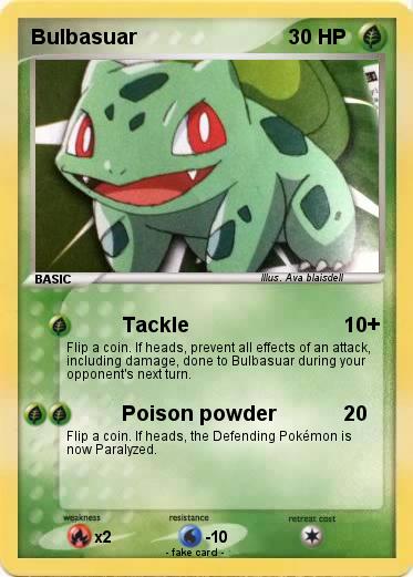 Pokemon Bulbasuar