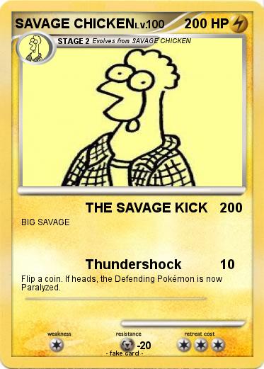 Pokemon SAVAGE CHICKEN