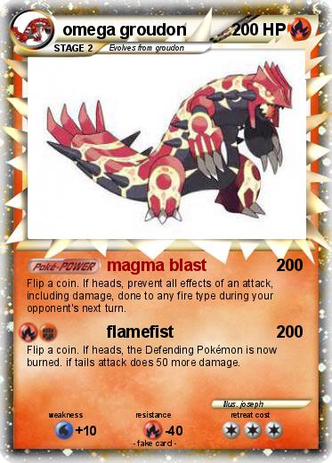 Pokemon omega groudon