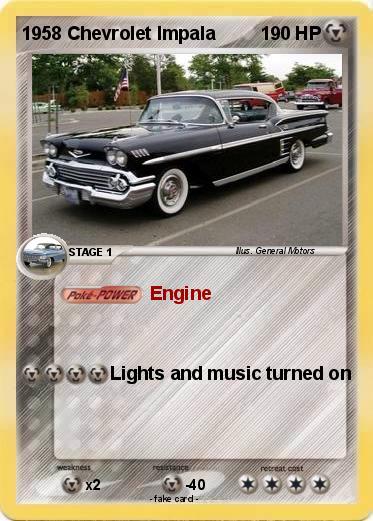 Pokemon 1958 Chevrolet Impala