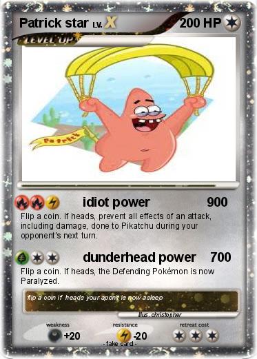 Pokemon Patrick star