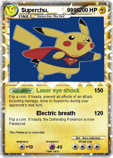Pokemon Superchu.            9999