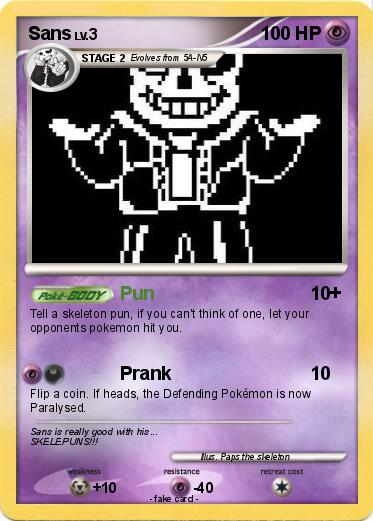 Pokemon Sans