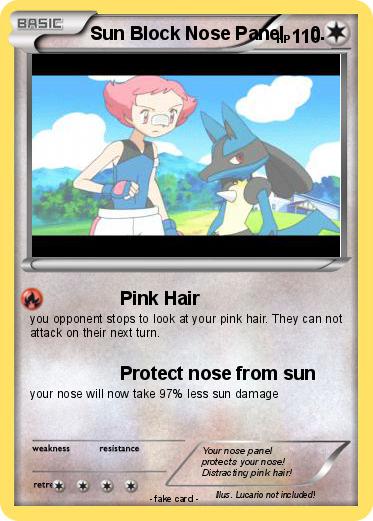 Pokemon Sun Block Nose Panel     0.