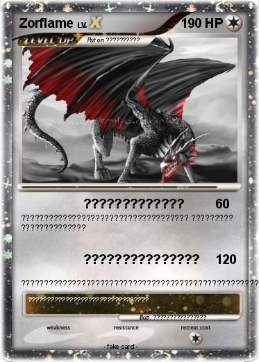 Pokemon Zorflame