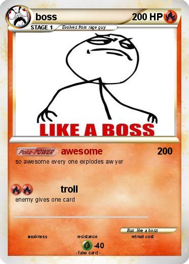 Pokemon boss