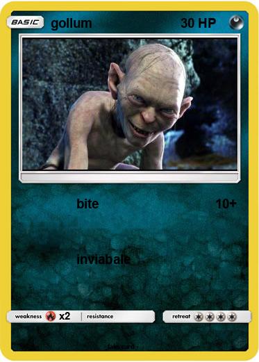 Pokemon gollum