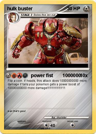 Pokemon hulk buster