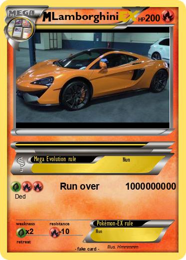 Pokemon Lamborghini