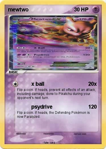 Pokemon mewtwo