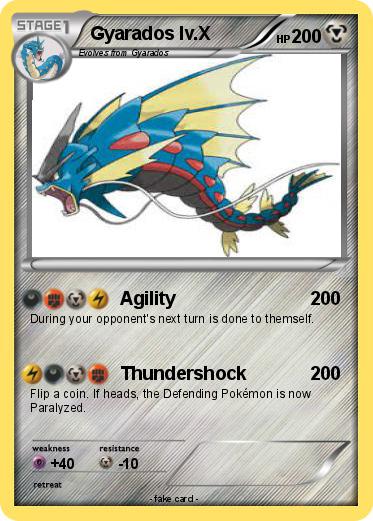 Pokemon Gyarados lv.X