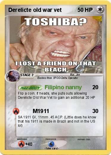 Pokemon Derelicte old war vet