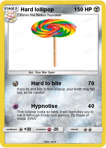 Pokemon Hard lollipop