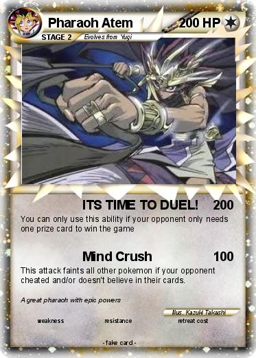 Pokemon Pharaoh Atem