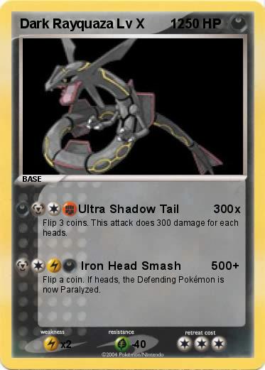 Pokemon Dark Rayquaza Lv X       12
