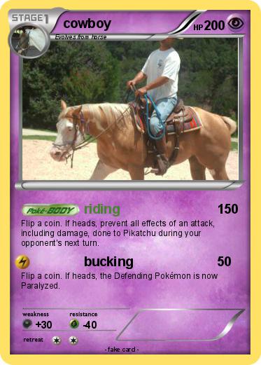 Pokemon cowboy