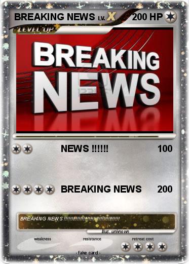 Pokemon BREAKING NEWS