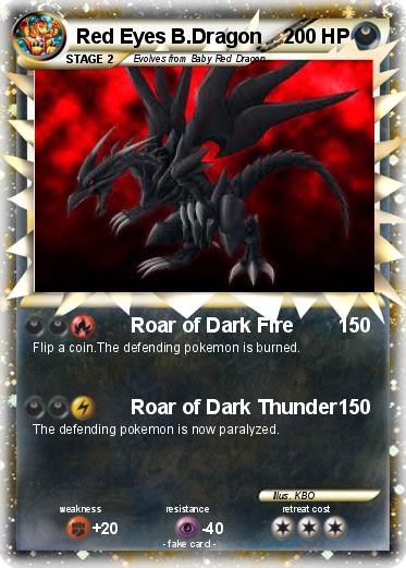 Pokemon Red Eyes B.Dragon