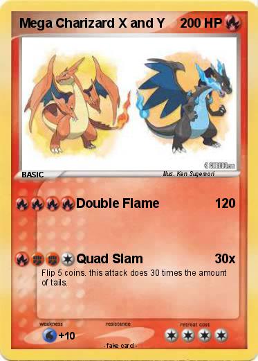 Pokemon Mega Charizard X and Y