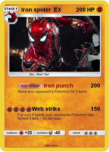 Pokemon Iron spider  EX