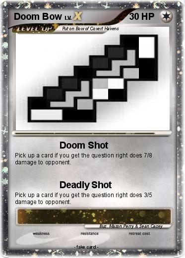 Pokemon Doom Bow