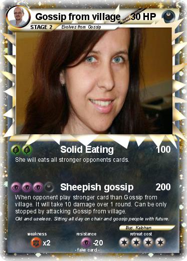 Pokemon Gossip from village