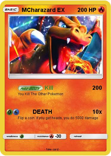 Pokemon MCharazard EX