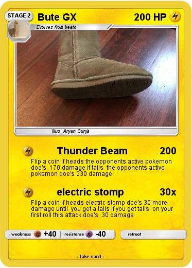 Pokemon Bute GX