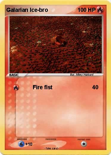 Pokemon Galarian Ice-bro