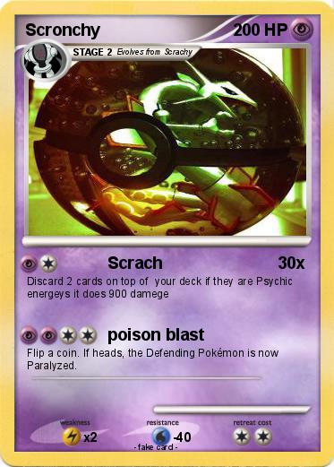 Pokemon Scronchy