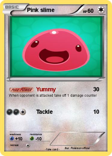 Pokemon Pink slime