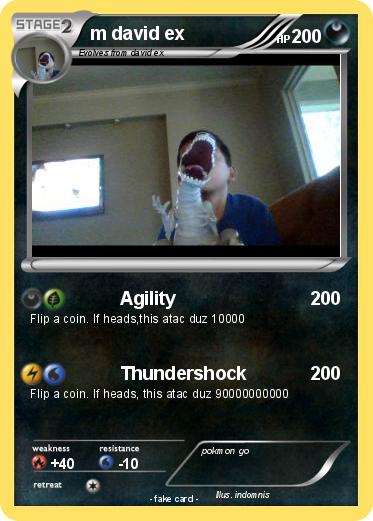 Pokemon m david ex