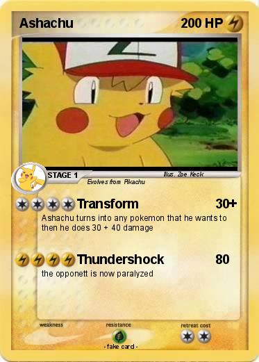 Pokemon Ashachu
