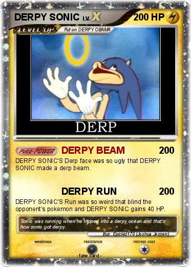 Pokemon DERPY SONIC